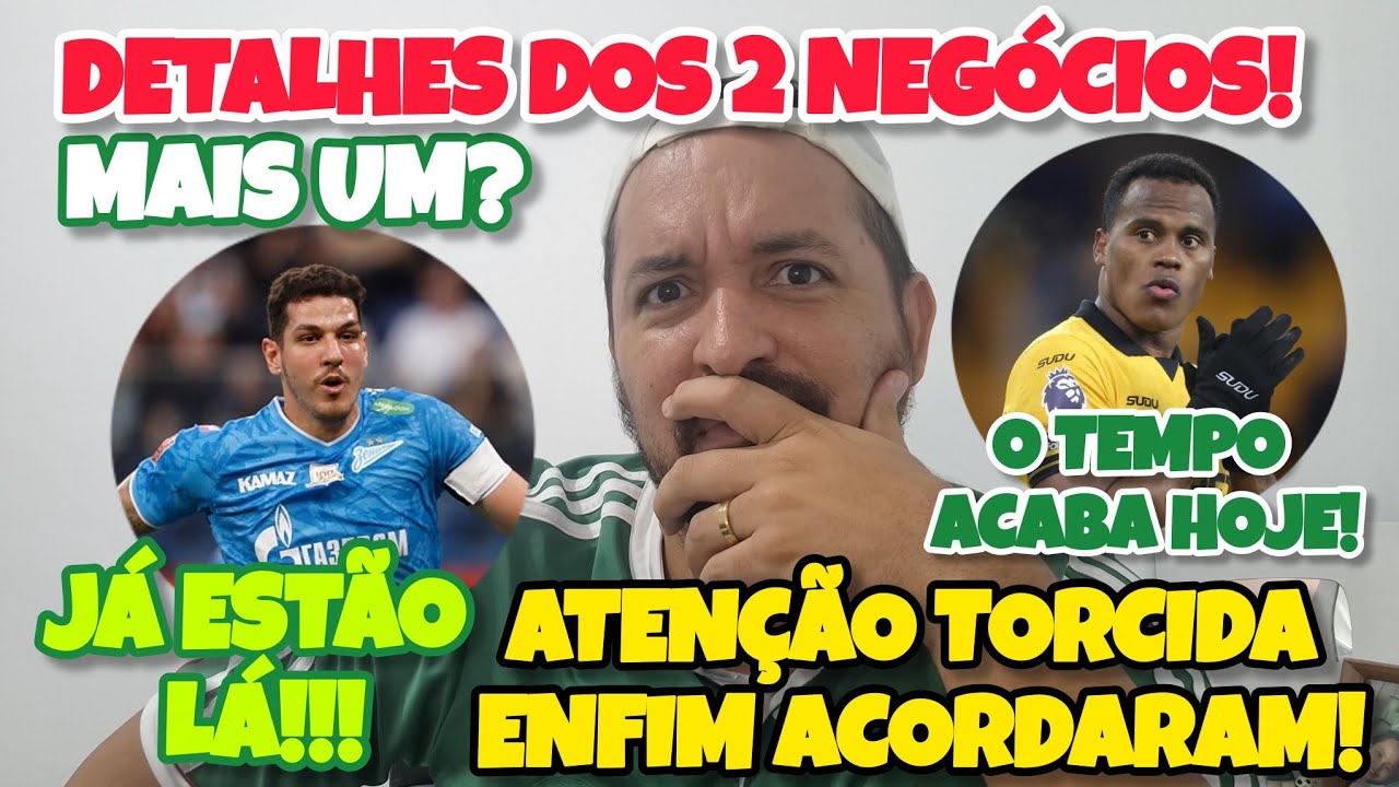 🔥💣PRESSÃO BATEU E ELES ACELERARAM. SOBRE NINO E SOBRE PRAZO POR ÁRIAS. É HOJEEEE! E TEM VERDÃO. 