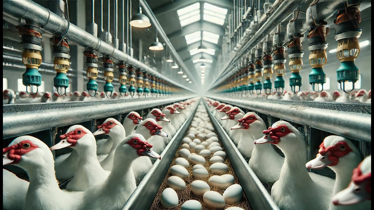 Process Of Raising Muscovy Ducks For Eggs For Business | Eco Farm Life