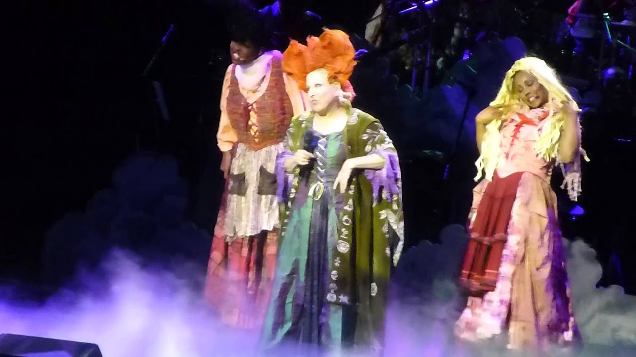 Bette Midler I Put a Spell on You - Hocus Pocus - Philadelphia