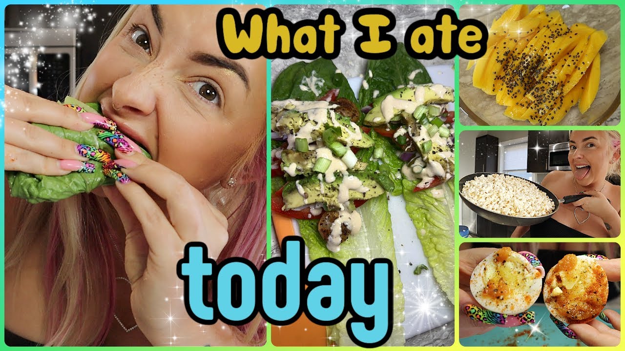 🍽️🥭 WHAT I EAT IN A DAY - 30 hard - HEALTHY food??? ❤️