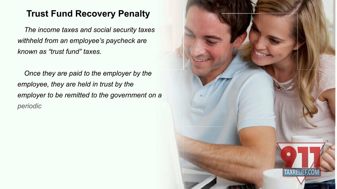 Tax Relief - Trust Fund Recovery Penalty