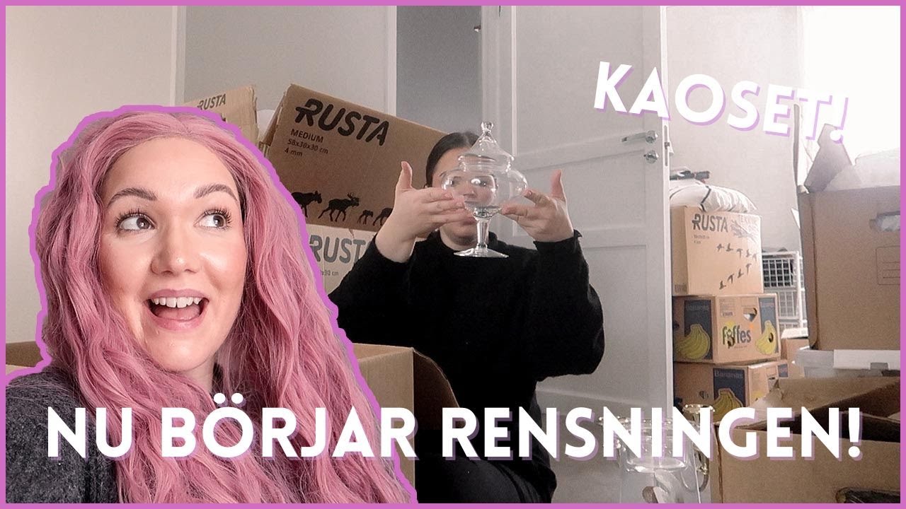 NU BÖRJAR RENSNINGEN! KAOSET SOM ÄR... VLOGG 211