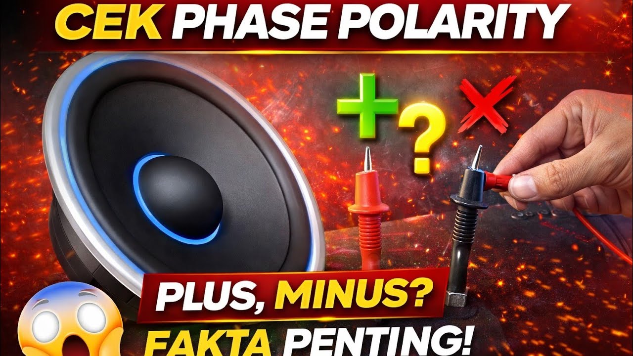 Test Polarity Cek Phase Speaker Polarity Test Cek phase