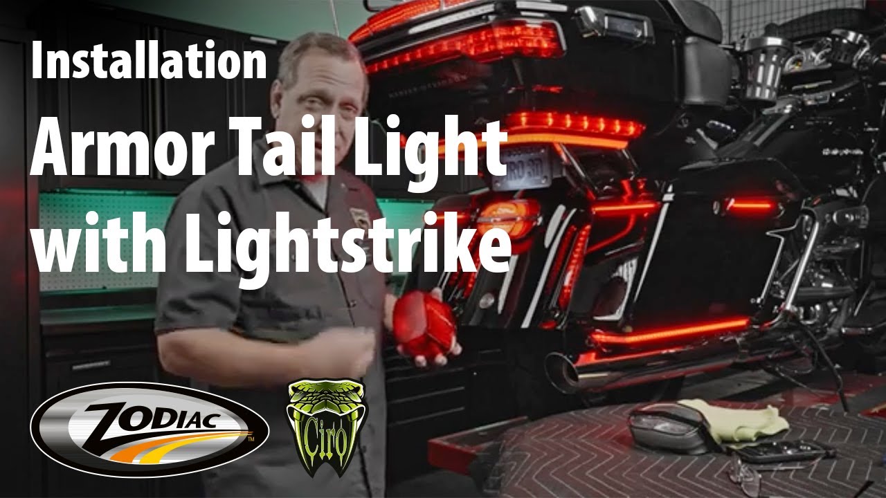 Armor Tail Light with Lightstrike Installation