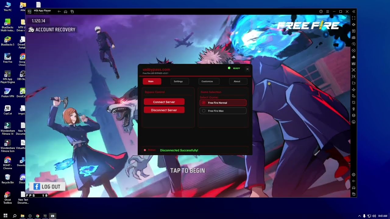 UID EMULATOR BYPASS | BYPASS EMULATOR WITH UID | FREE FIRE UID WHITE LIST | ALL SERVER SUPPORTED