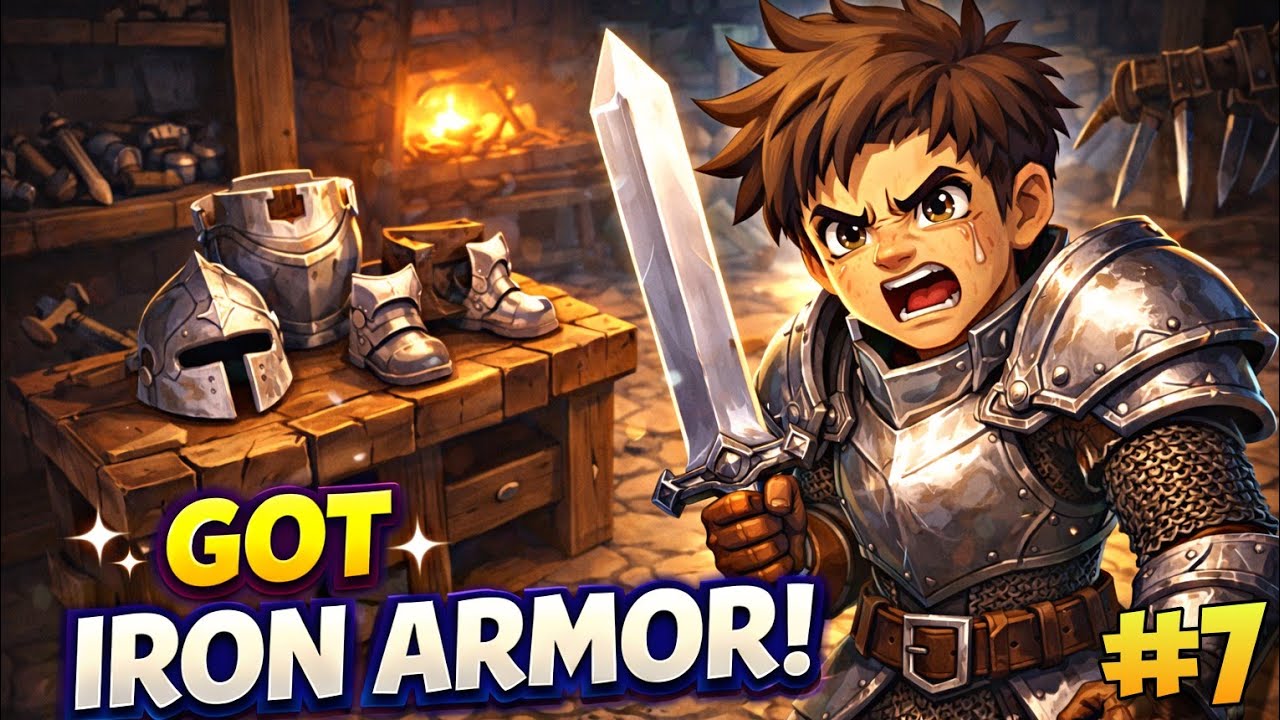 Finally Got Iron Armor! 💪 | Hytale Survival Ep 7