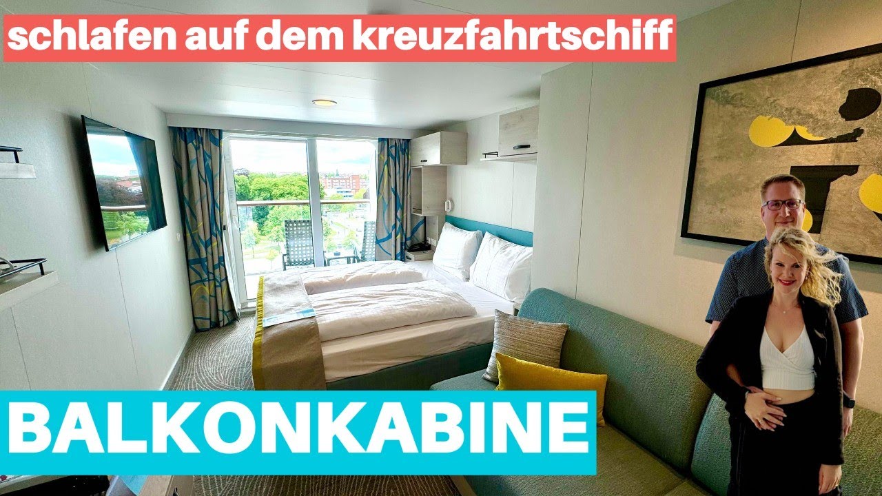 Tui Cruises - Kabinenrundgang Balkonkabine - Mein Schiff 7 #meinschiff