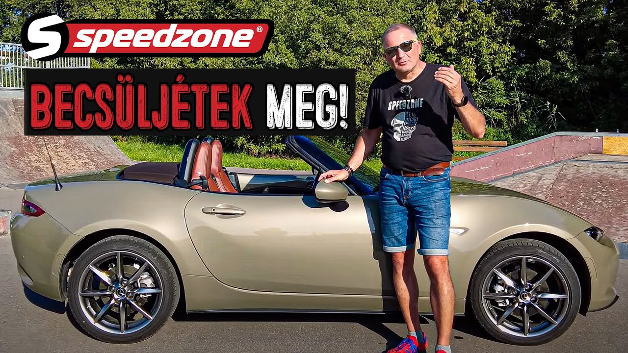 Mazda MX-5 (ND): Becsüljétek meg! - Speedzone teszt