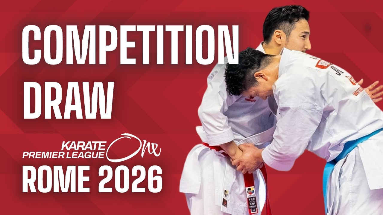 LIVE 🔴 Karate One Premier League Rome 2026 | Competition Draw