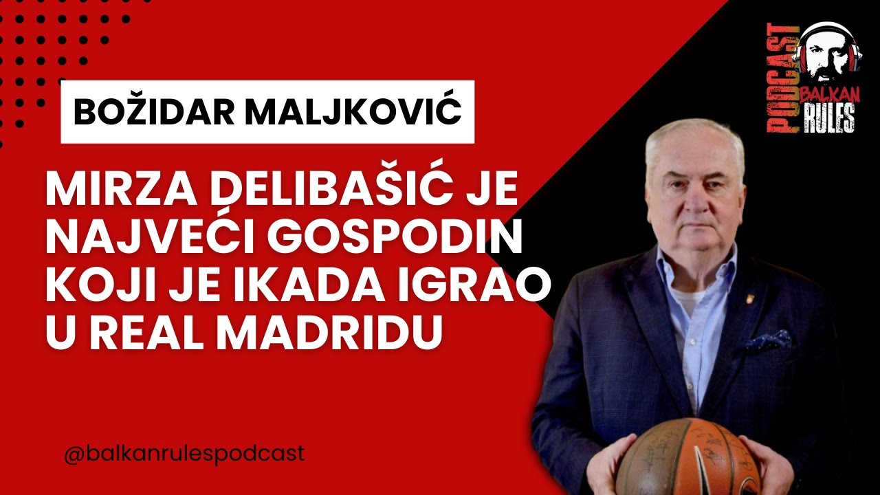 Božidar Maljković - Mirza Delibašić je najveći gospodin koji je ikada igrao u Real Madridu