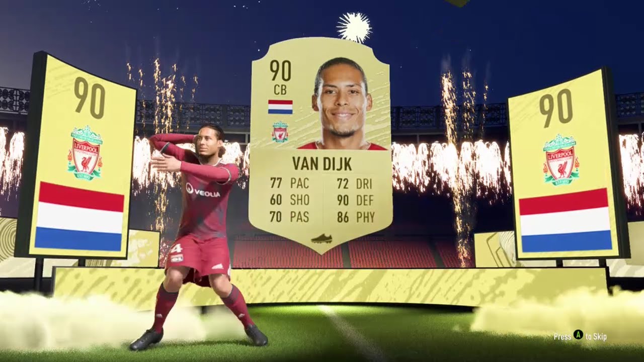 I PACKED VIRGIL VAN DIJK! (FIFA 20)