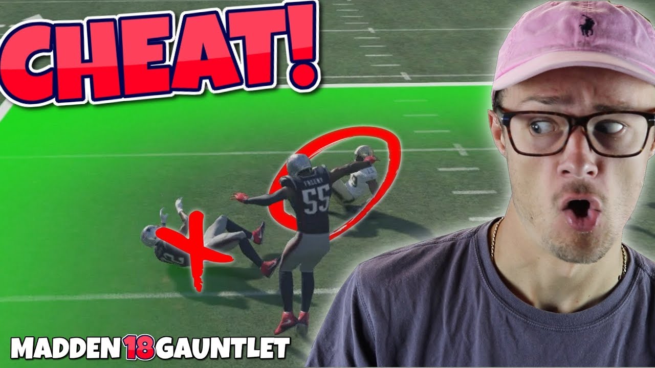 HERE'S HOW I CHEATED THROUGH THIS GAUNTLET LEVEL... Madden 18 Gauntlet
