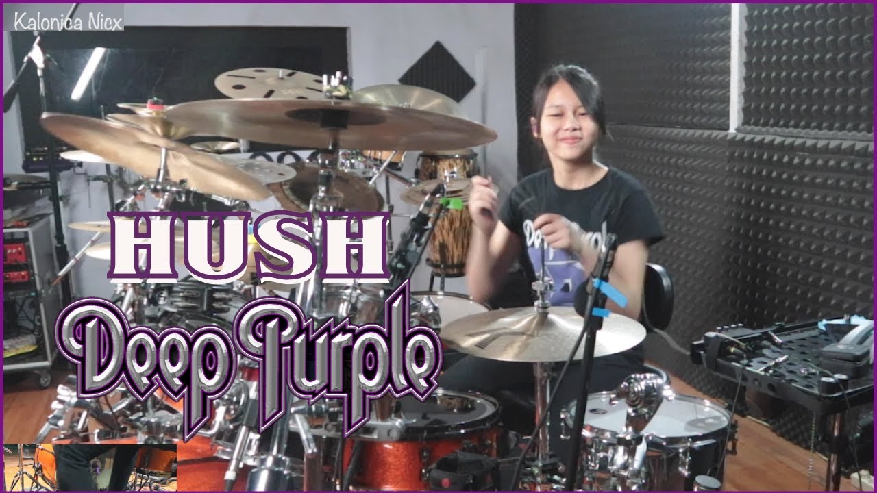 Hush - Deep Purple - Ian Paice [ cover ] Drums & Percussion by Kalonica Nicx