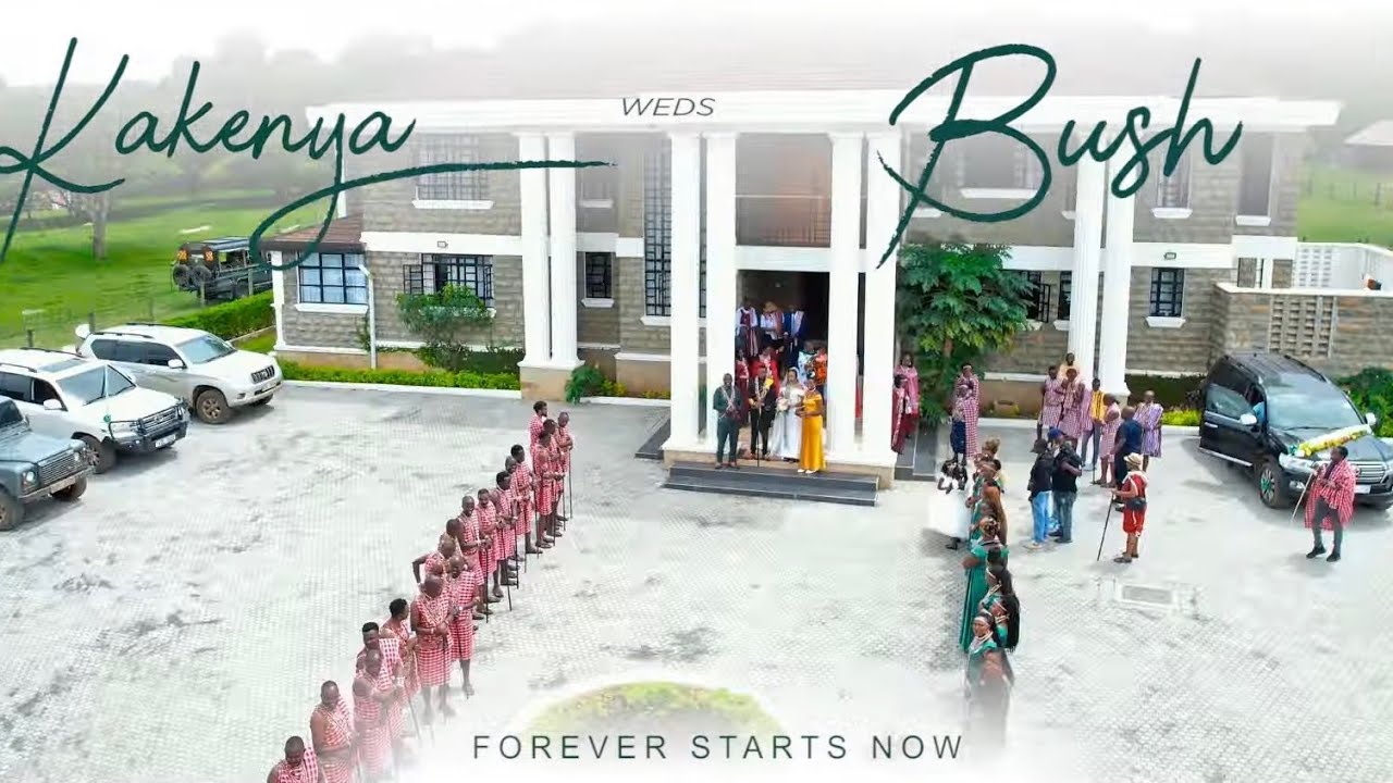 THE KIJAPES GRAND WEDDING- KAKENYA WEDS BUSH KIJAPE [ GROOM & BRIDE PROCESSION VISUALIZER ]