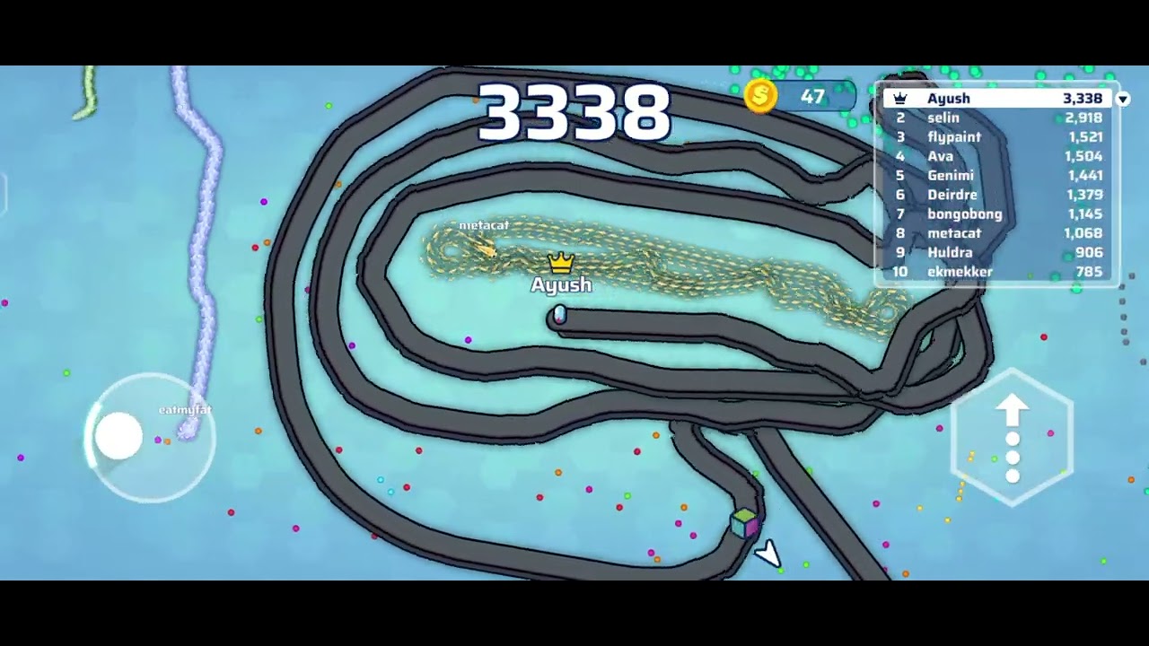 New Video Worms Zone #wormszone #games #shortvideos #wormszoneio #gaming #new #viral #trending 