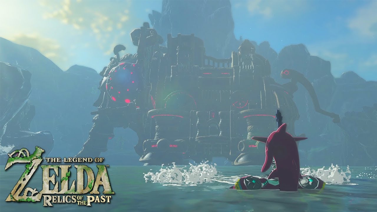 Divine Beast Vah Ruta is MAYHEM: BotW Relics of the Past