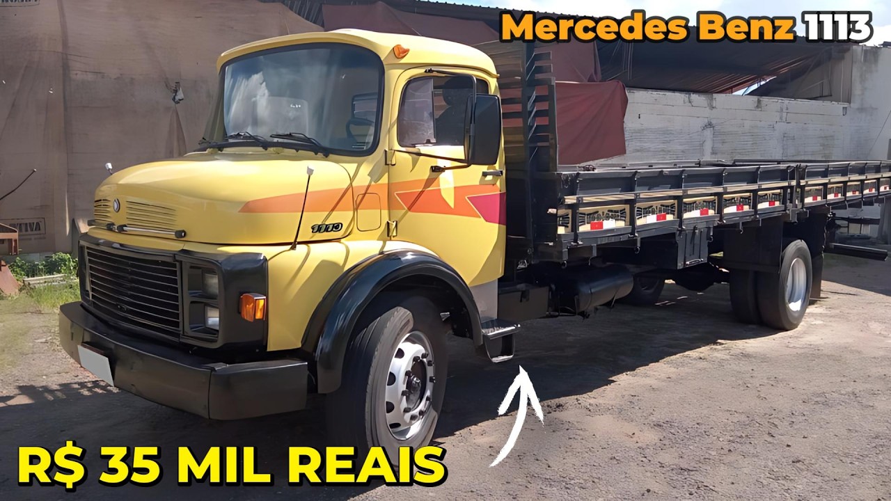 MERCEDES BENZ 1113 A VENDA POR APENAS 35 MIL REAIS