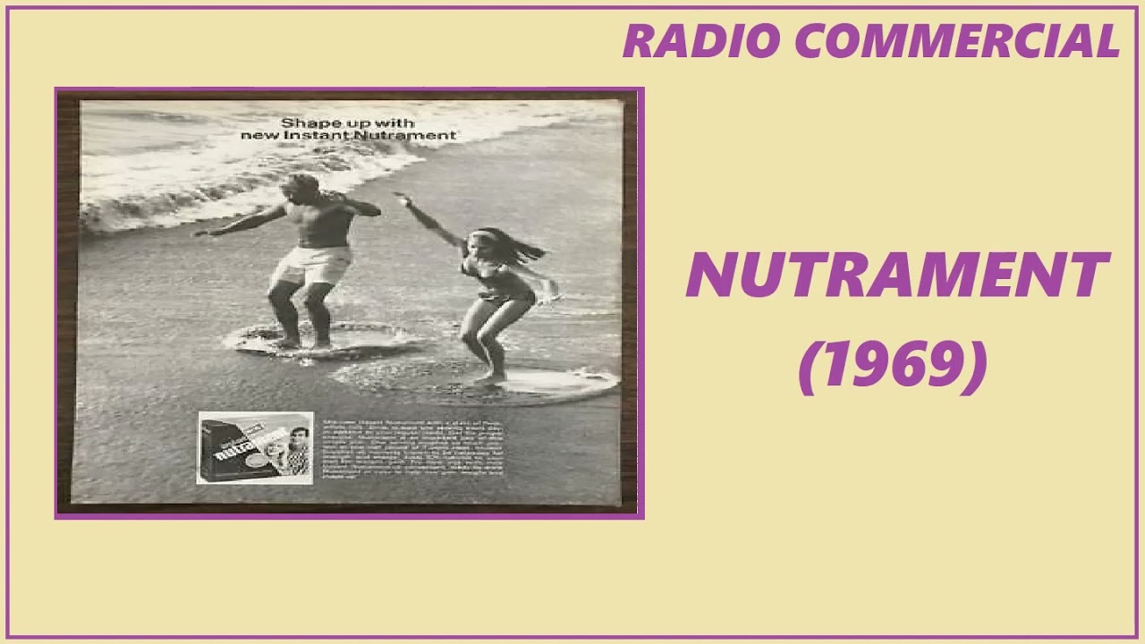 RADIO COMMERCIAL - NUTRAMENT (1969)