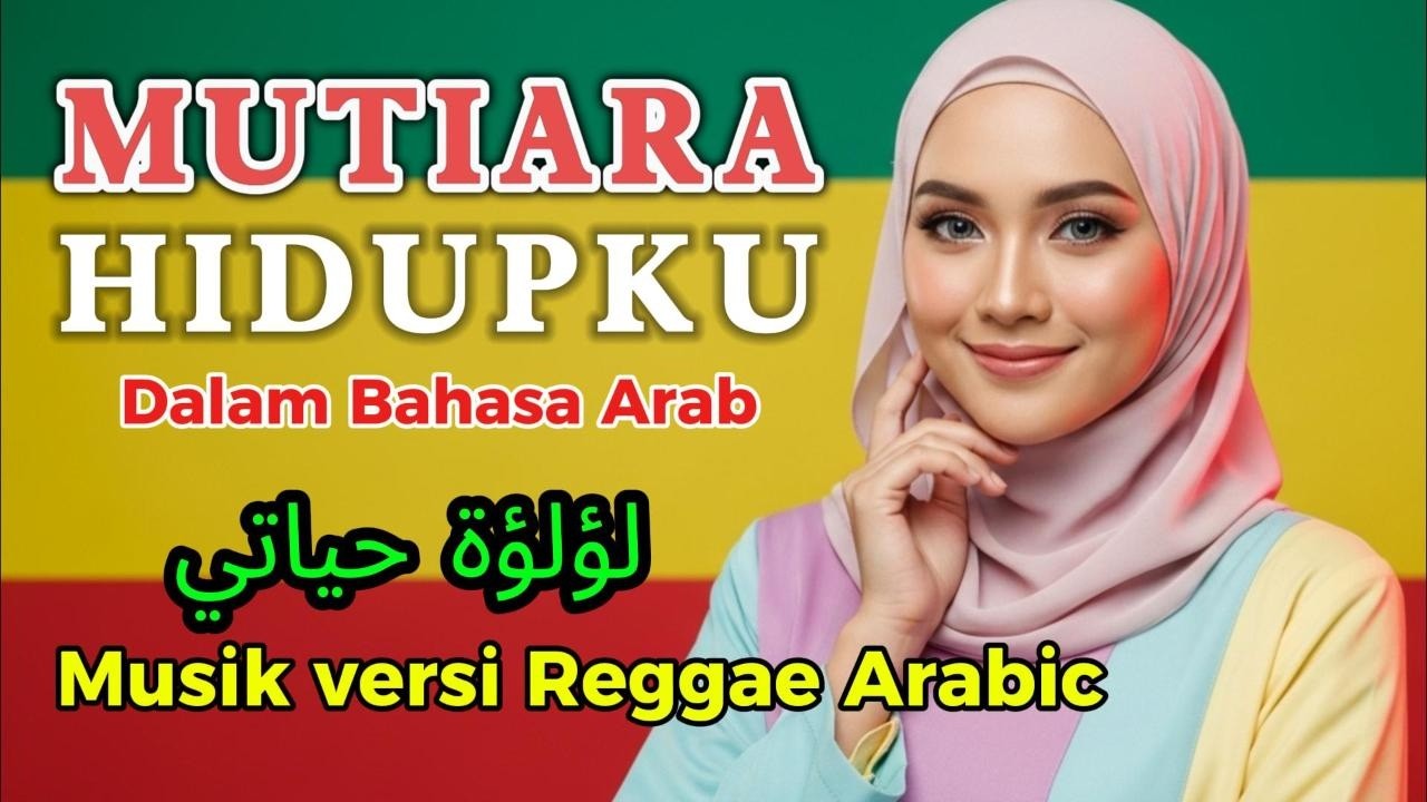 Dahsyat ‼️Mutiara Hidupku Bahasa Arab لؤلؤة حياتي (Musik Versi Reggae Arabic)  keren bikin baper