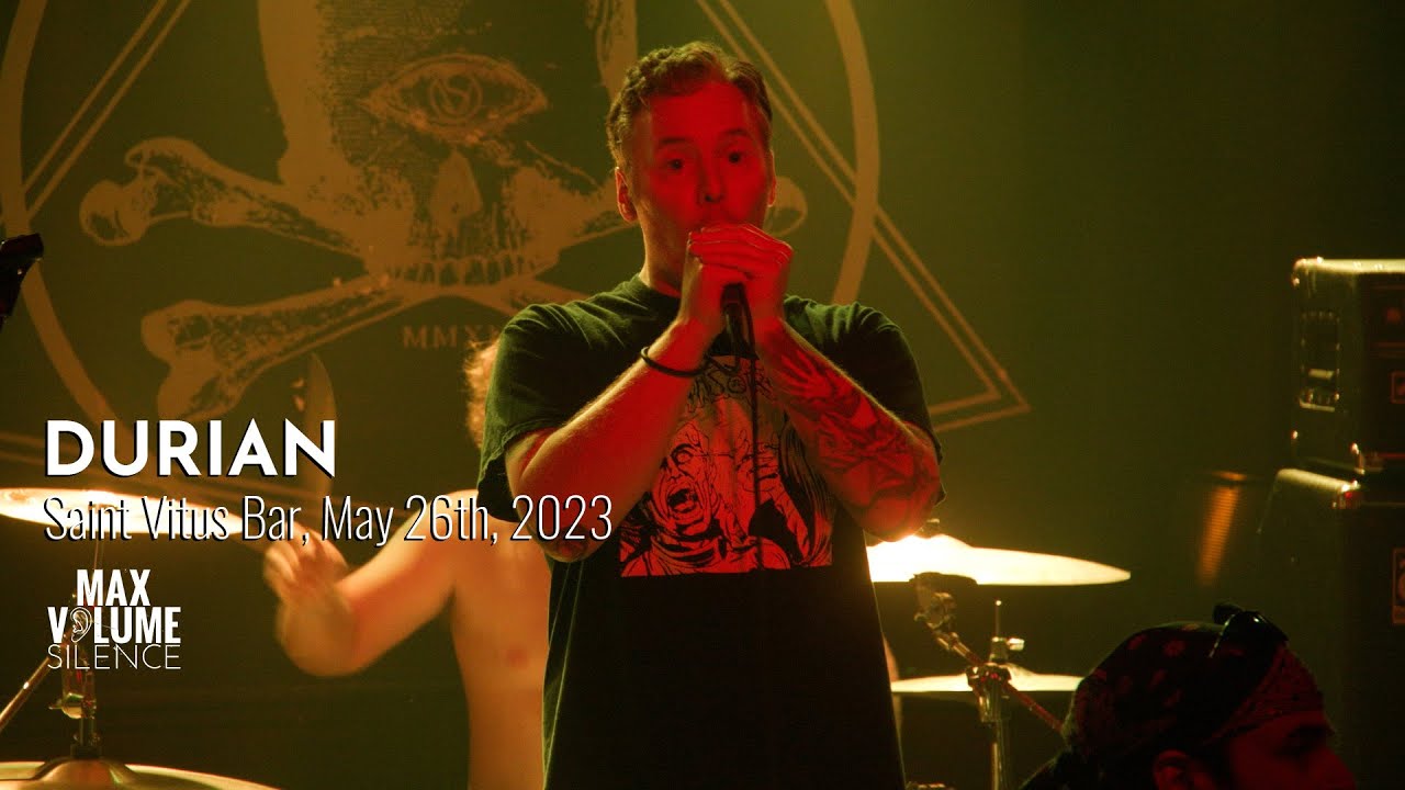DURIAN live at Saint Vitus Bar, May 26th, 2023 (FULL SET)