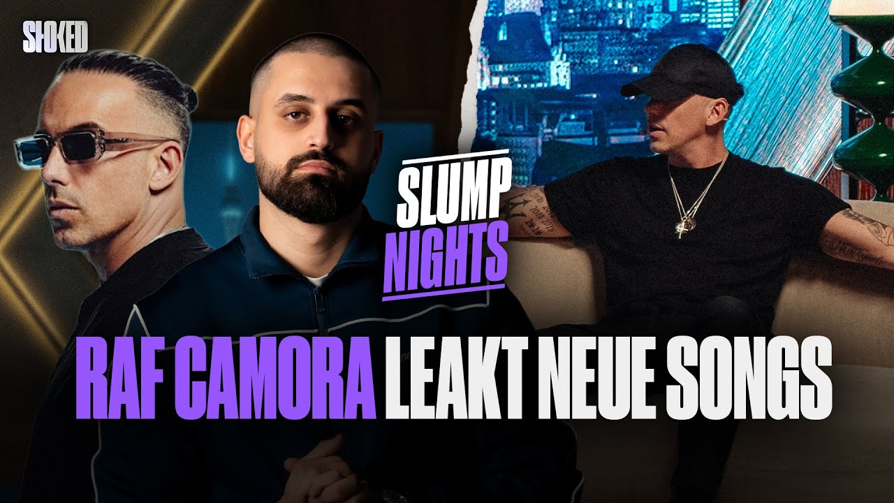 RAF Camora & Daniel Slump in SLUMPNIGHTS - die Late Night Show präsentiert von STOKED