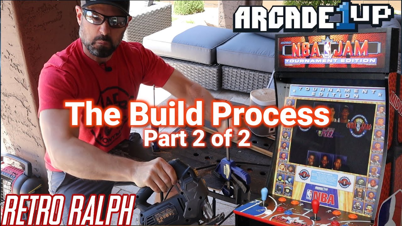 Arcade1up MOD - NBA JAM - The Build Process - Part 2 of 2
