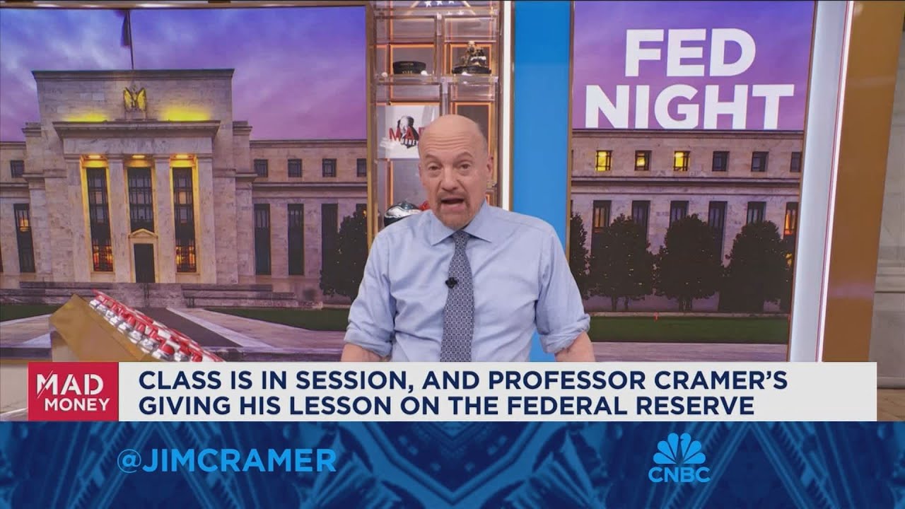 Jim Cramer breaks down all things Federal Reserve before Wednesday's rate decision