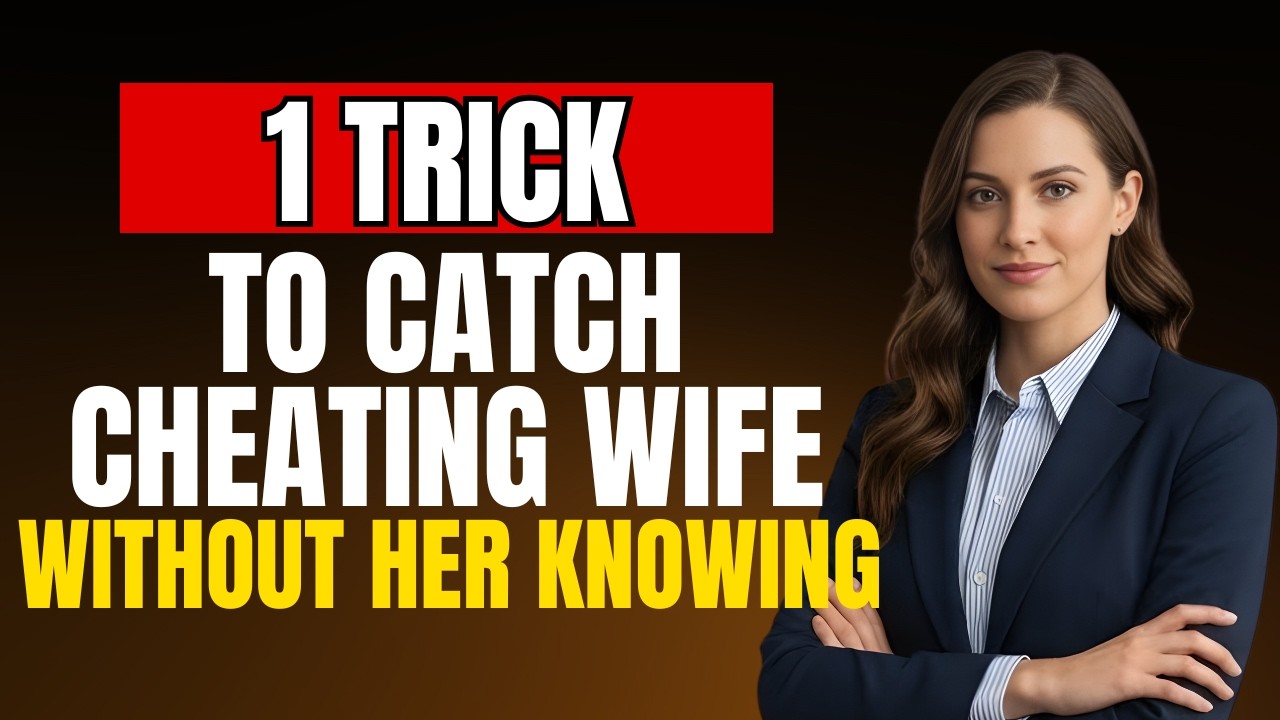 1 Trick to Catch Cheating Wife Without Her Knowing