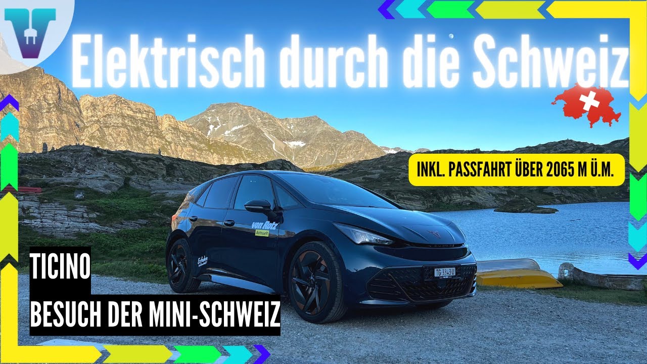 Cupra Born 58kwh RWD - Die Langstrecke inkl. 2000m Alpenp&auml;sse [Deutsch 4K] | Vision E Drive Nr.171