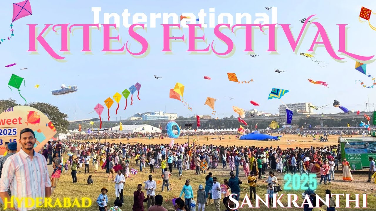 Hyderabad Kite Festival 2025 | Sankranthi Celebrations