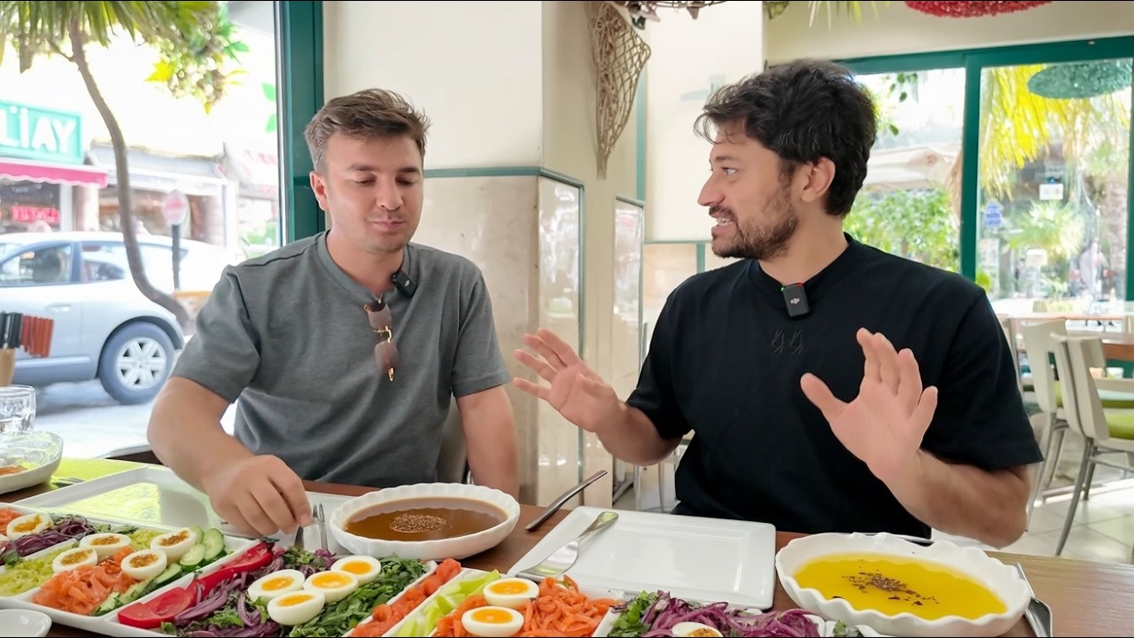 Antalya'nın En İyi Piyazı! 5 Piyazcı Gezdik! w/@Fatih Yasin