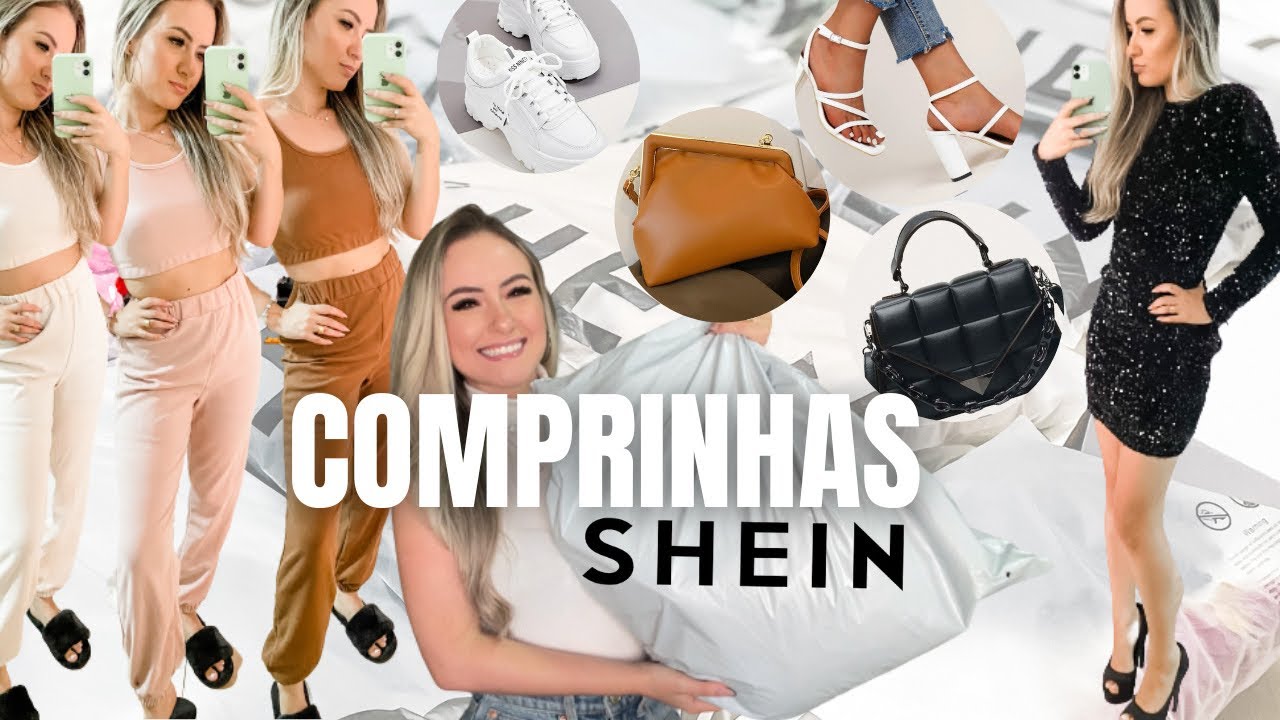 COMPRAS DA SHEIN | bolsas, roupas e calçados 🤍✨