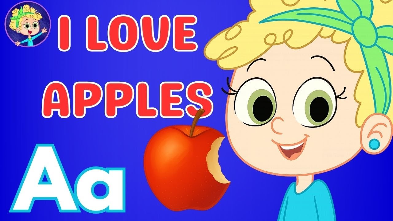 🍎 A, I Love Apples | Valentine ABC Song for Kids 🎵 | Learn Letters A-Z with Music