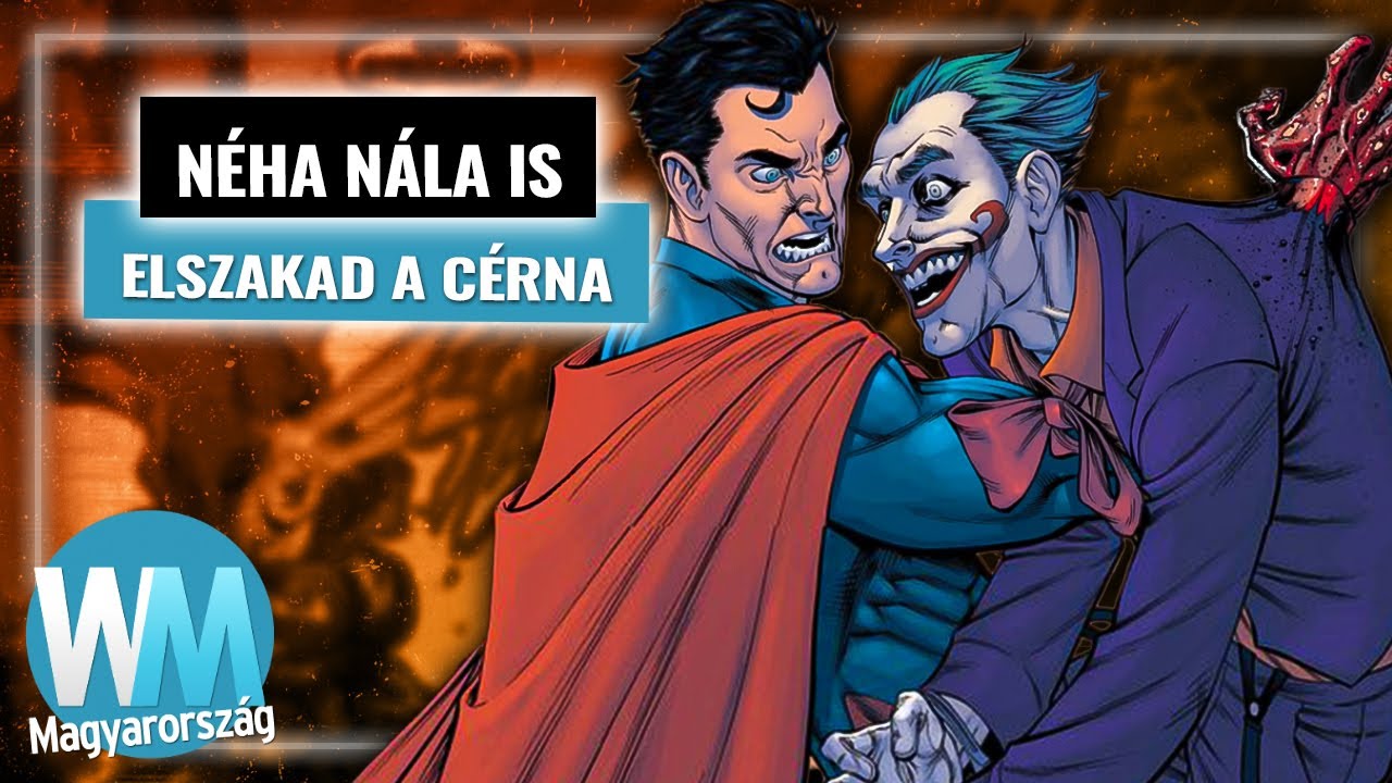 Top 10 alkalom, amikor Superman arra kényszerült, hogy gyilkoljon