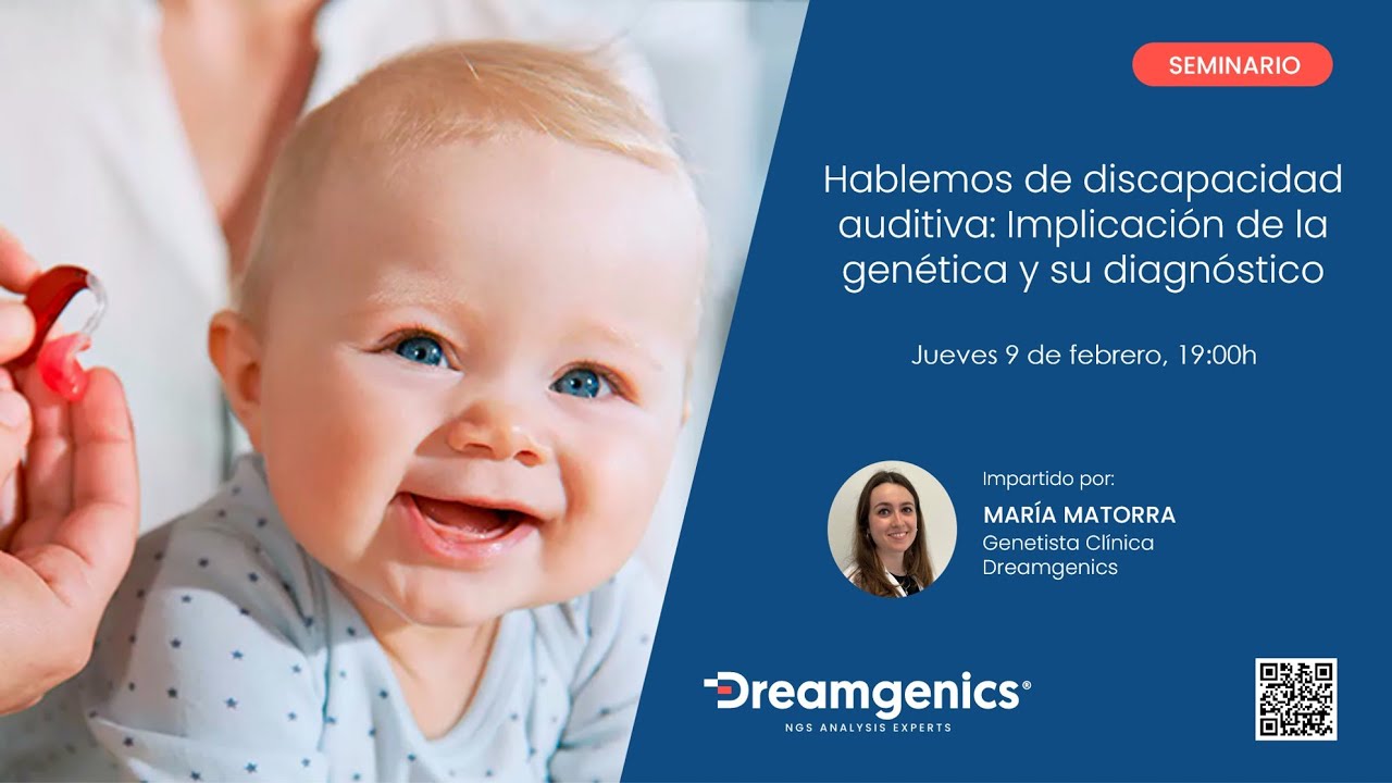 Hablemos de discapacidad auditiva: Implicación de la genética y su diagnóstico