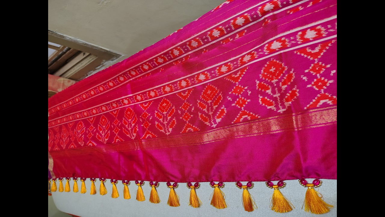 ✨Beautiful saree tassels design making✨