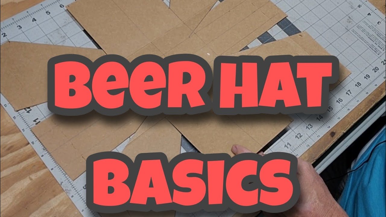 Beer Box Cowboy Hat Crown