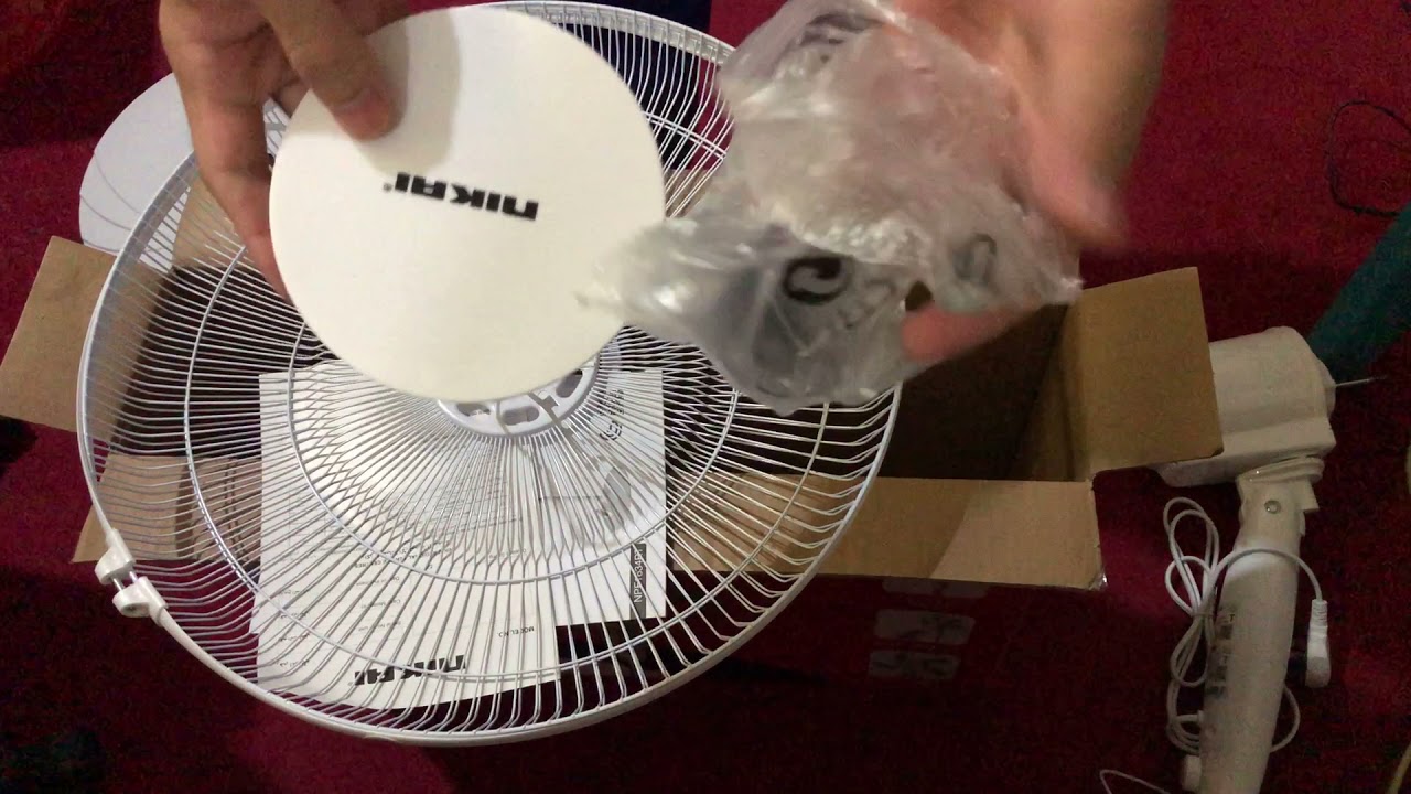 NIKAI 45W PEDESTAL FAN UNBOXING || ASSEMBLE & TESTING