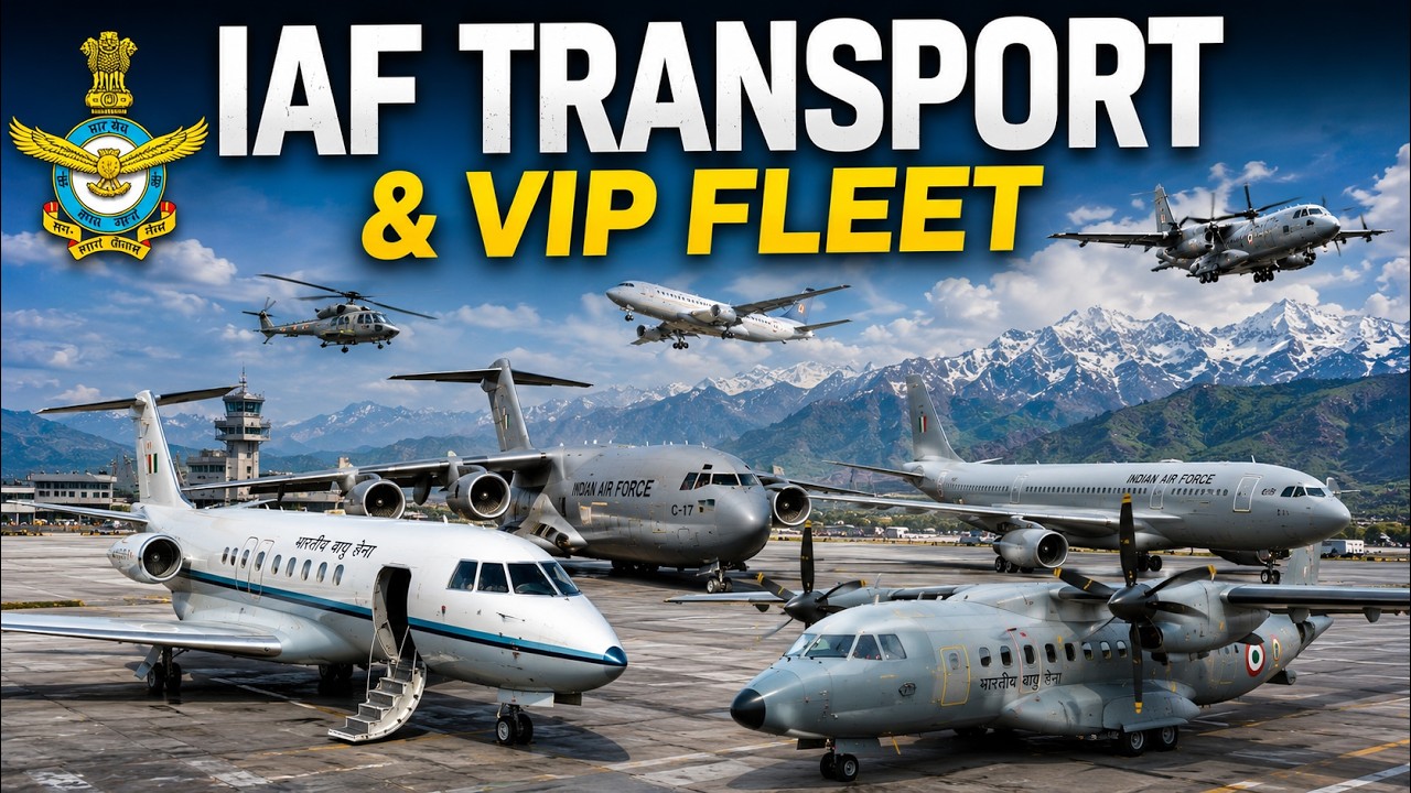 IAF Transport & VIP Fleet
