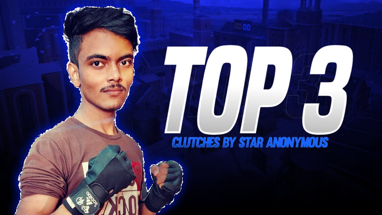 Star Anonymous top 3 Clutches in Competitive | top clutches by anonymous | Star | Esports Pakistan