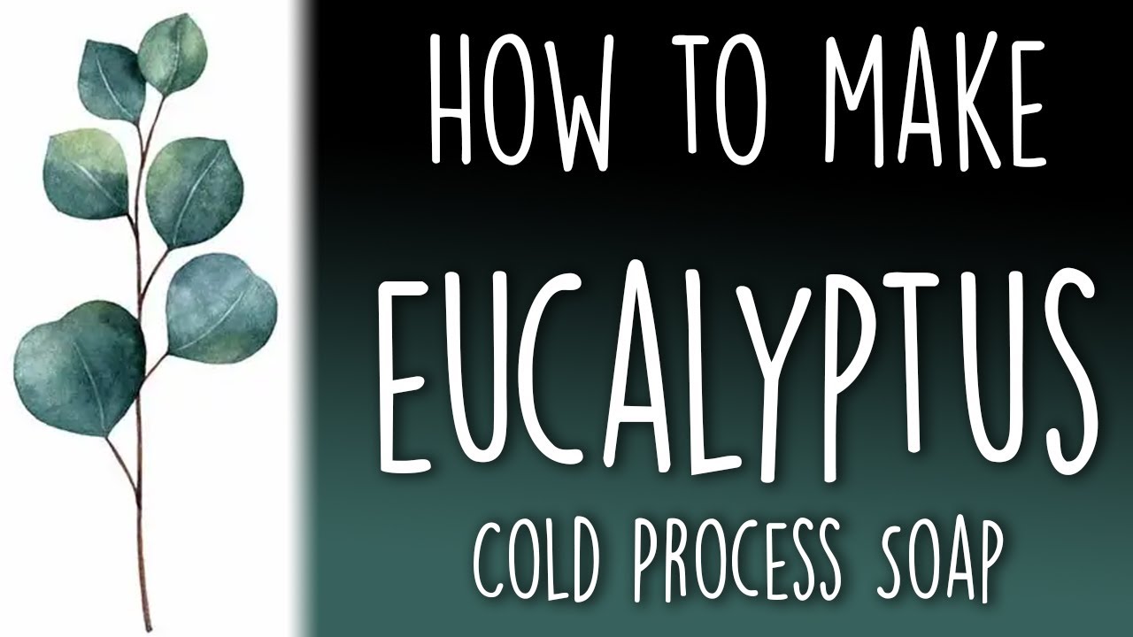 🌿 How to Make Eucalyptus Cold Process Soap | Full Recipe | All Natural Ingredients