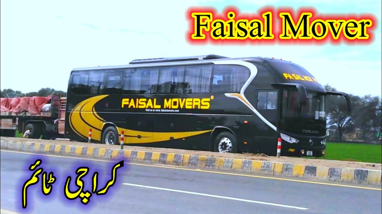 Faisal Mover ct time Nonstop Rawalpindi To Karachi 720p