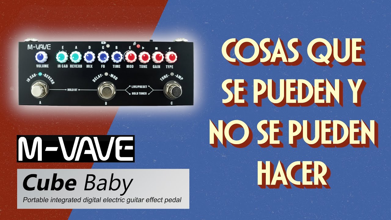M Vave Cube Baby - Cosas que se pueden y no se pueden hacer