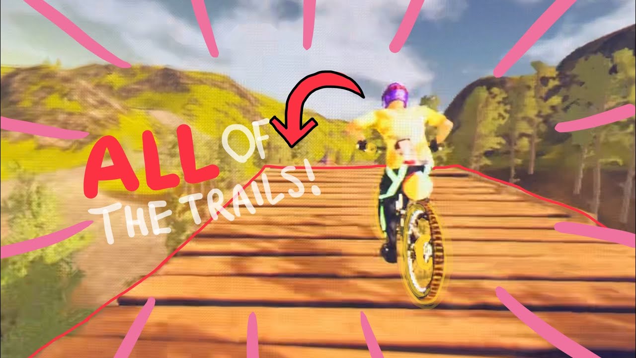 PLAYING THE VERY SWEET MAP! Dyfi Valley *ALL OF THE TRAILS* ( Lux bike ) / Descenders 