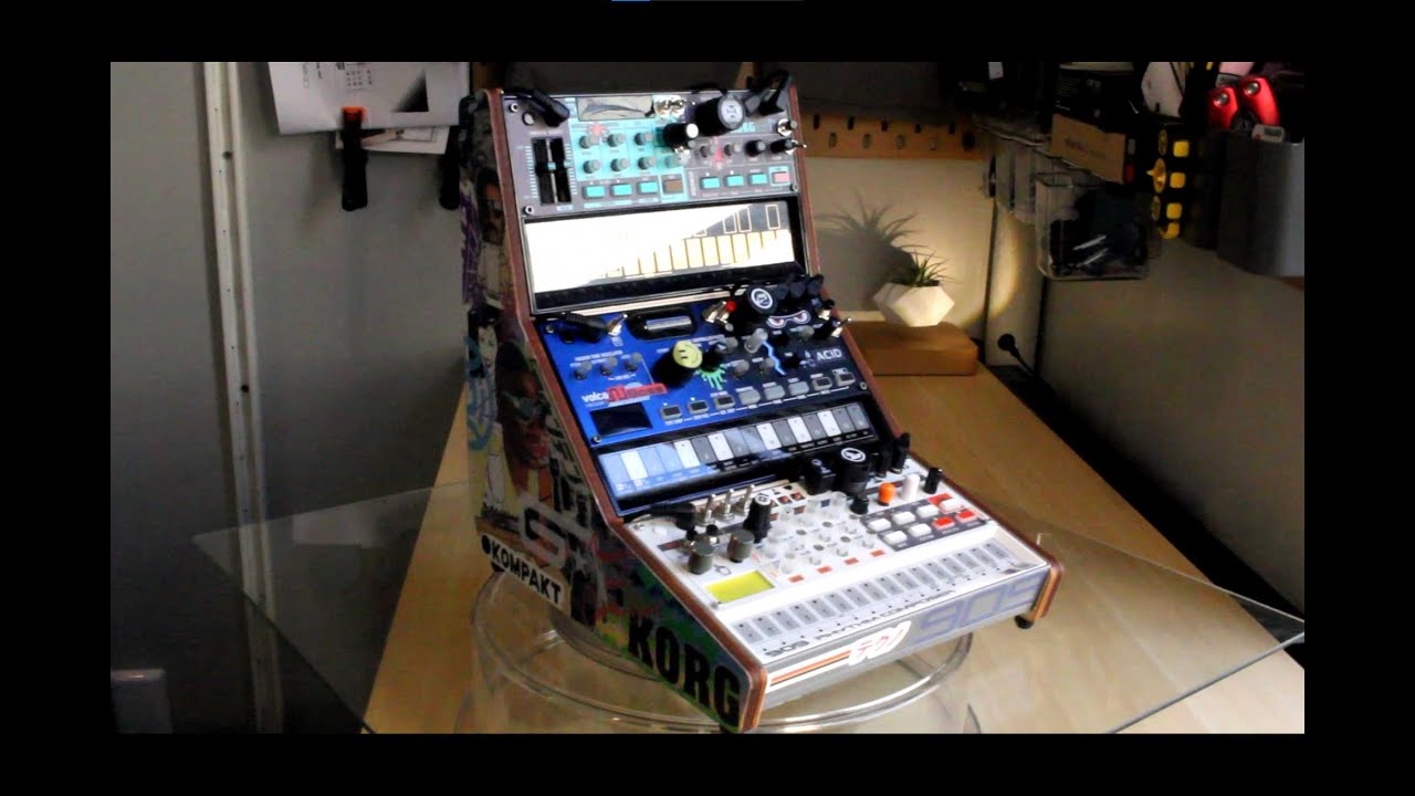 check out my custom Korg Volca setup