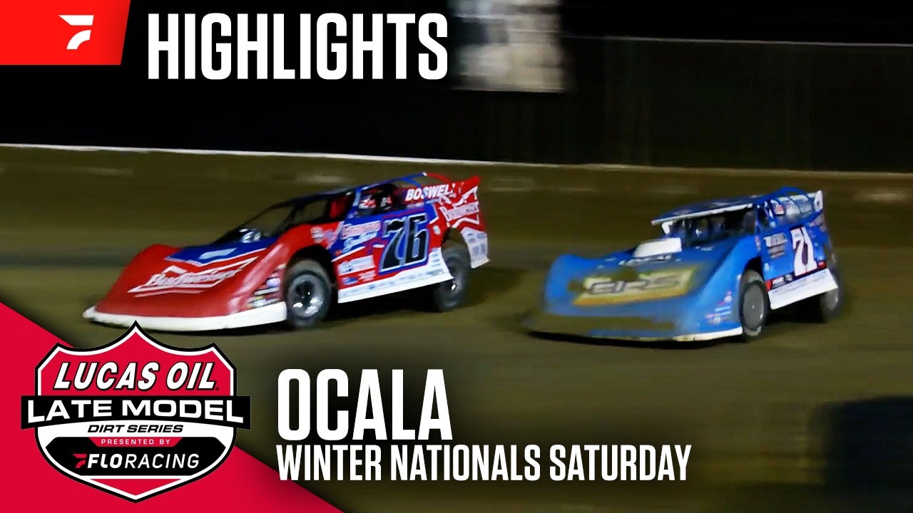 Winter Nationals Saturday | Lucas Oil Late Model Dirt Series at Ocala Speedway 2/28/26 | Highlights