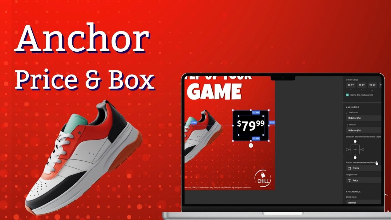 How to Anchor a Box to a Price in GraFx Studio