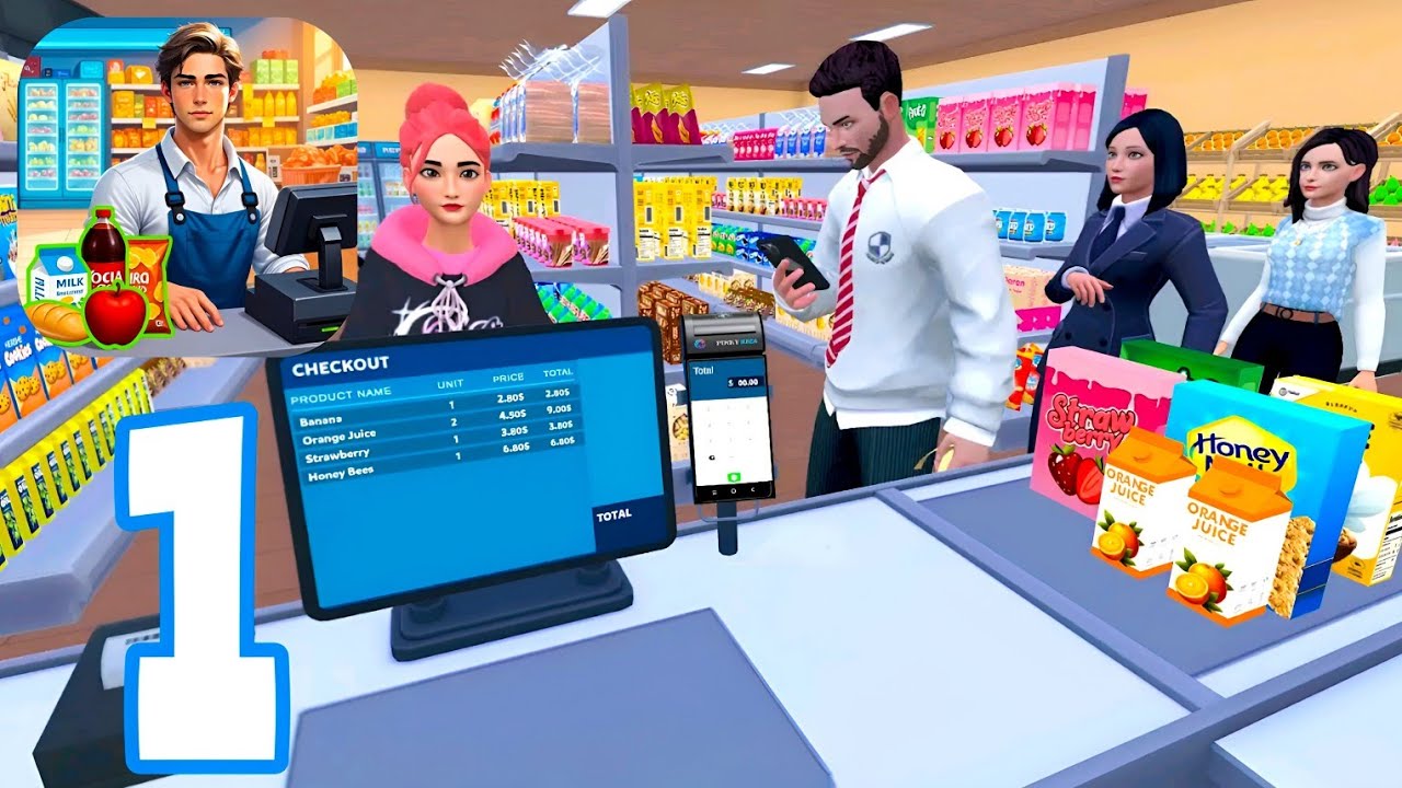 Manage Store Simulator - Gameplay Walkthrough Part 1 , ANDROID, iOS