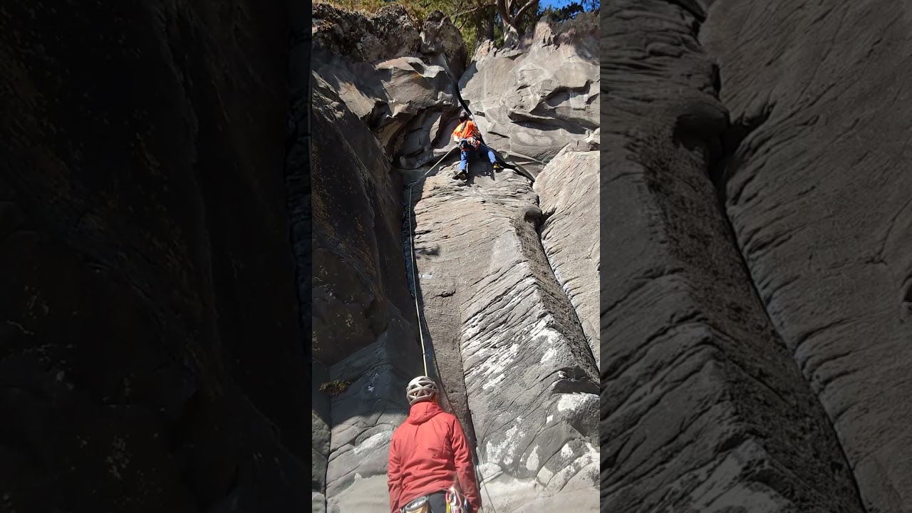 城ヶ崎 ファザークラック5.10b
