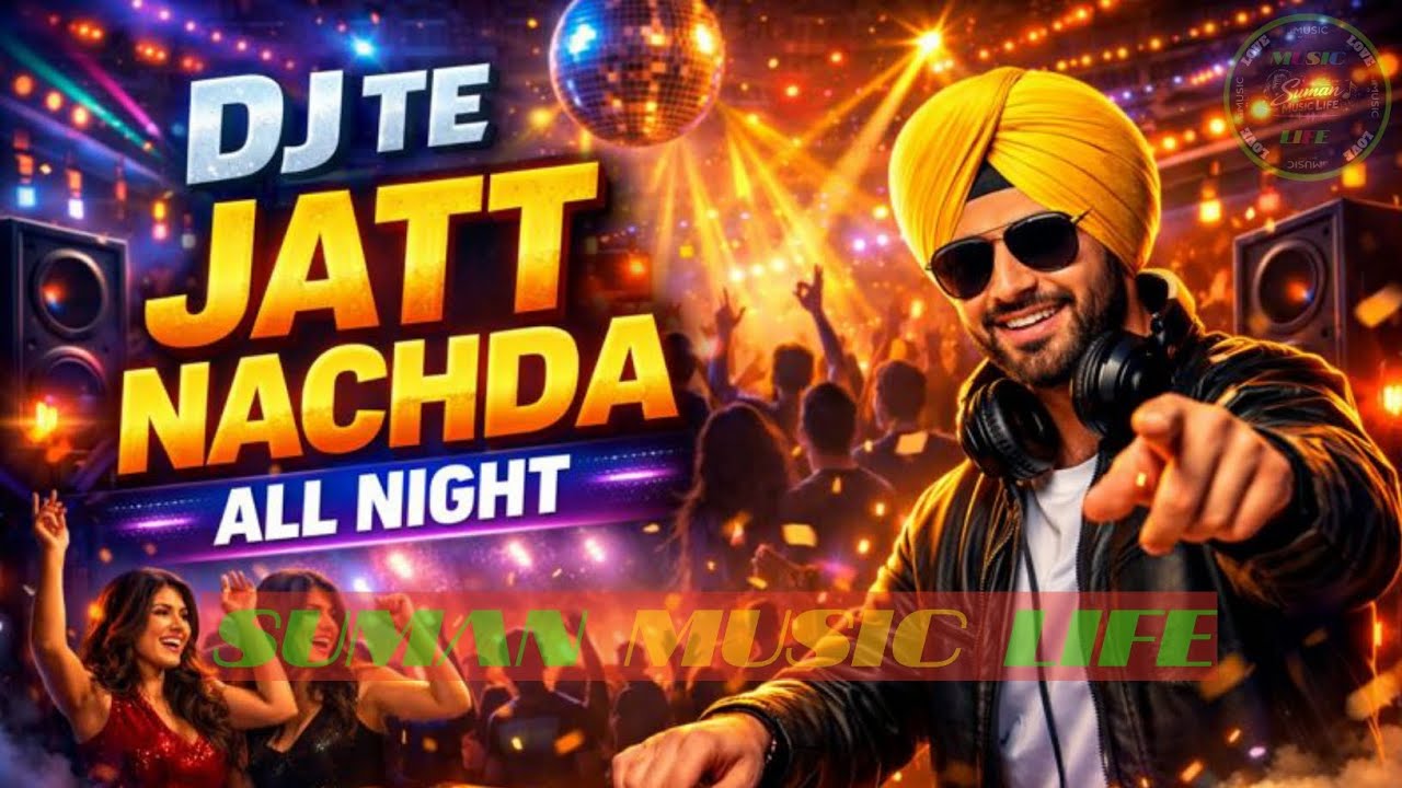DJ Te Jatt Nachda All Night | #DJSong #SumanMusicLife